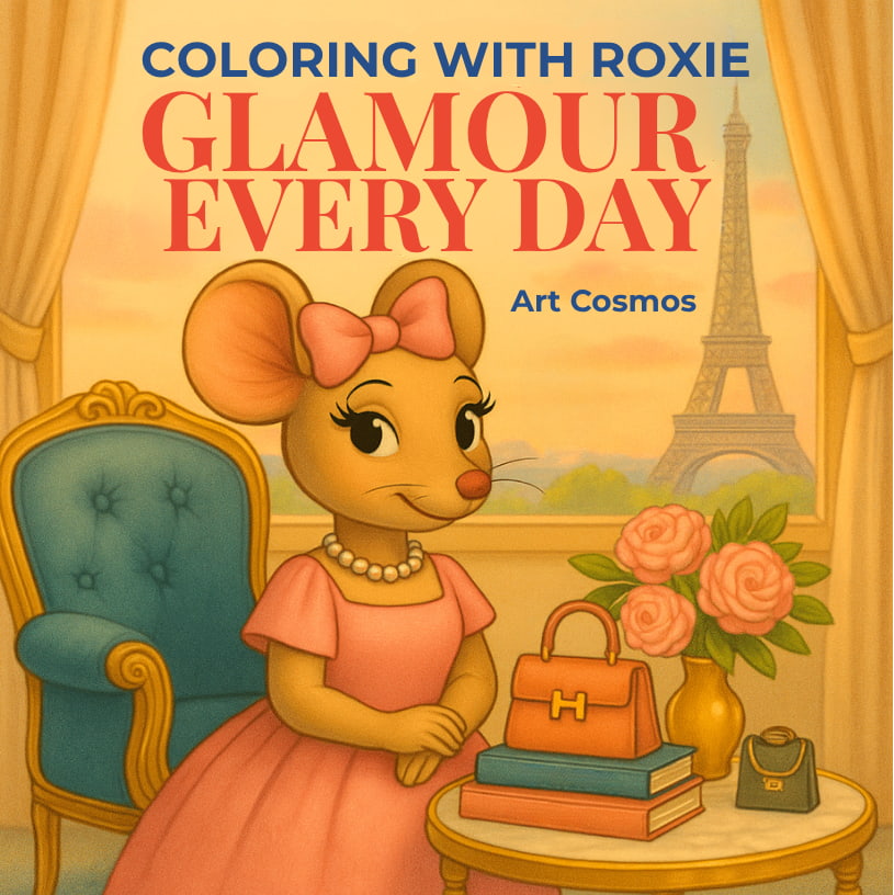 Coloring With Roxie